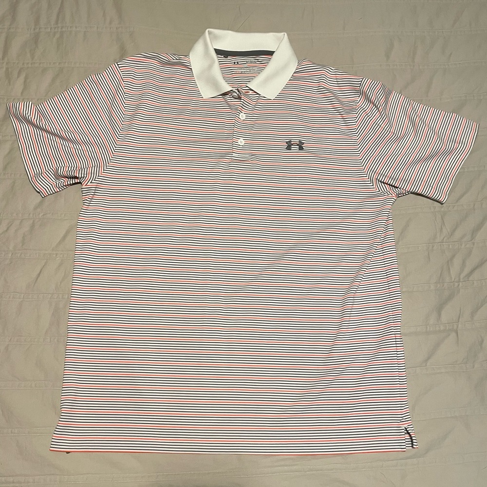 Under Armor heat-gear golf polo
